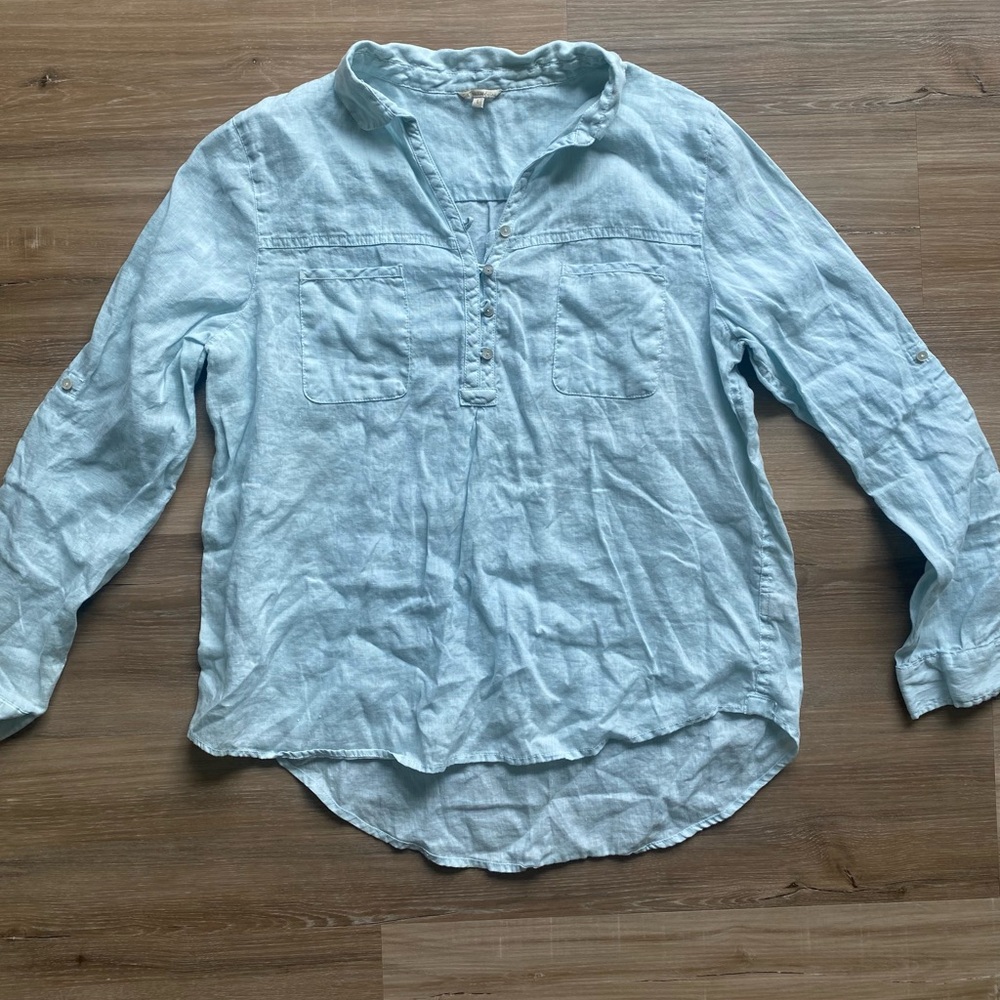 The Territory Ahead Light Blue Tunic - Picture 3 of 5